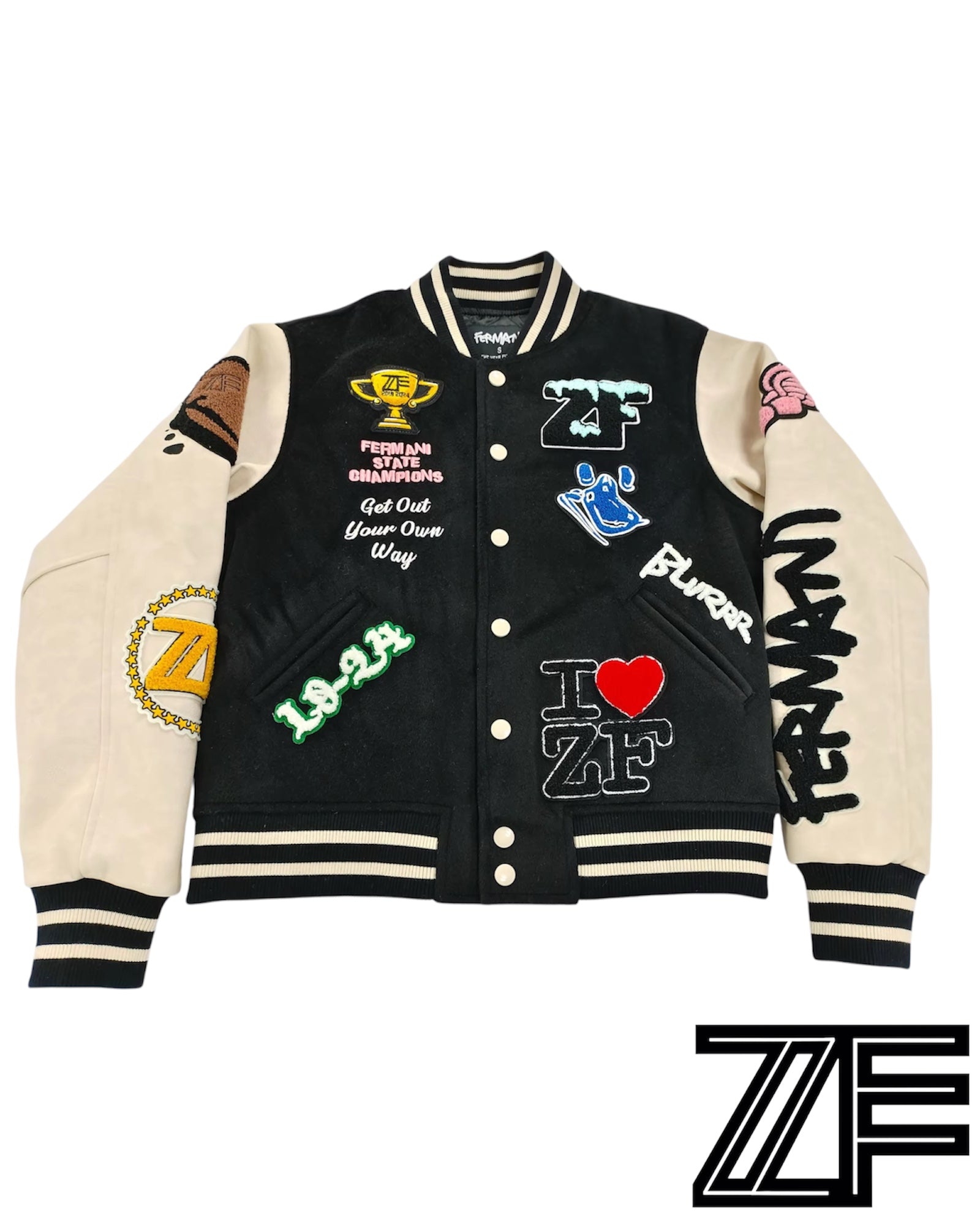Patched Up Varsity Jacket
