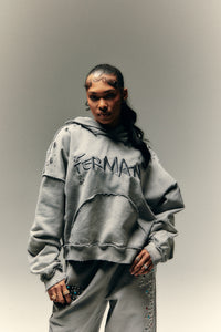 ZF Grey Washed Hoodie